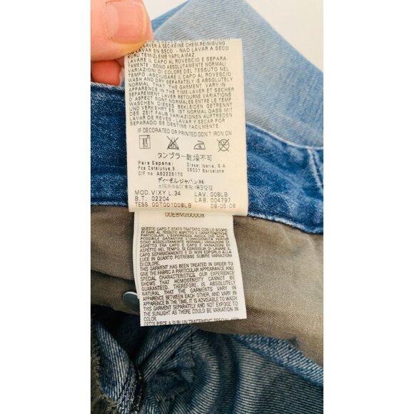 Diesel Jeans Denim Vixy W27 - Picture 10 of 12